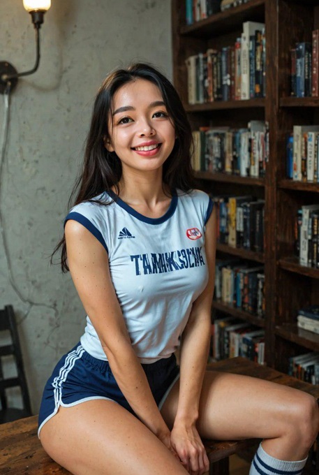 Yumi posing indoors photo 2